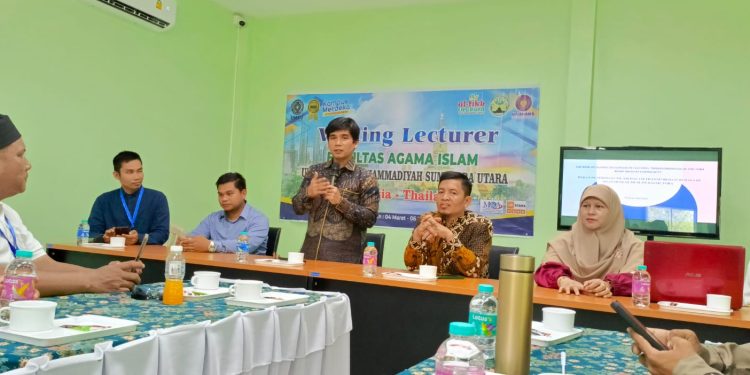 External Benchmarking Visiting Lecturer FAI UMSU di Yayasan Al-Hidayah Foundation Education and Social Development, Songkhla-Thailand